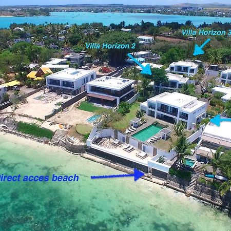 Villa Horizon By Dream Escapes, Beachfront Villa ポワント・オー・カノニエ エクステリア 写真